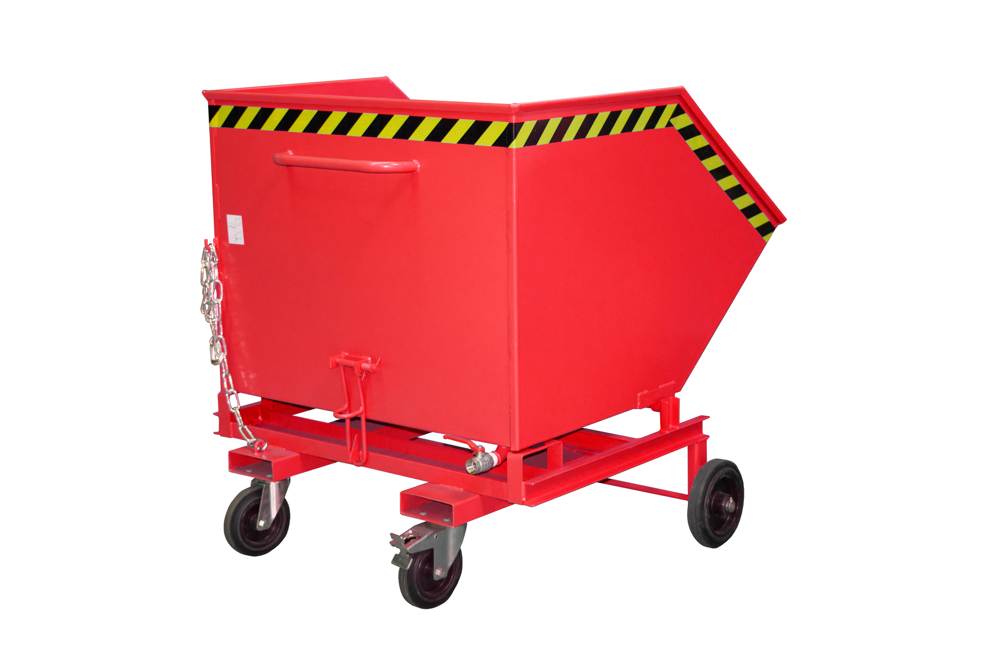 Späne-Kastenwagen Typ SKW-ET RAL 3000 Feuerrot